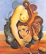 Ismael Nery Composicao Surrealista oil